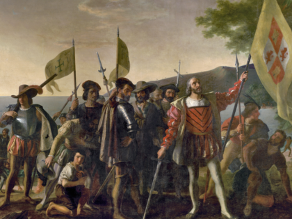 John Vanderlyn's painting, “Landing of Columbus”