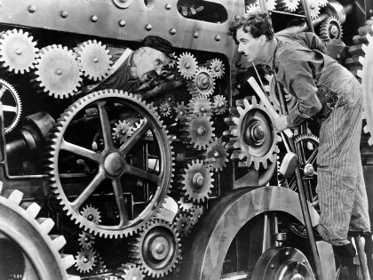 Charlie Chaplin In Modern Times