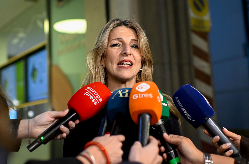 Yolanda Diaz And Ana Redondo Attend The Fundacion Secretariado Gitano 2025 Awards Ceremony