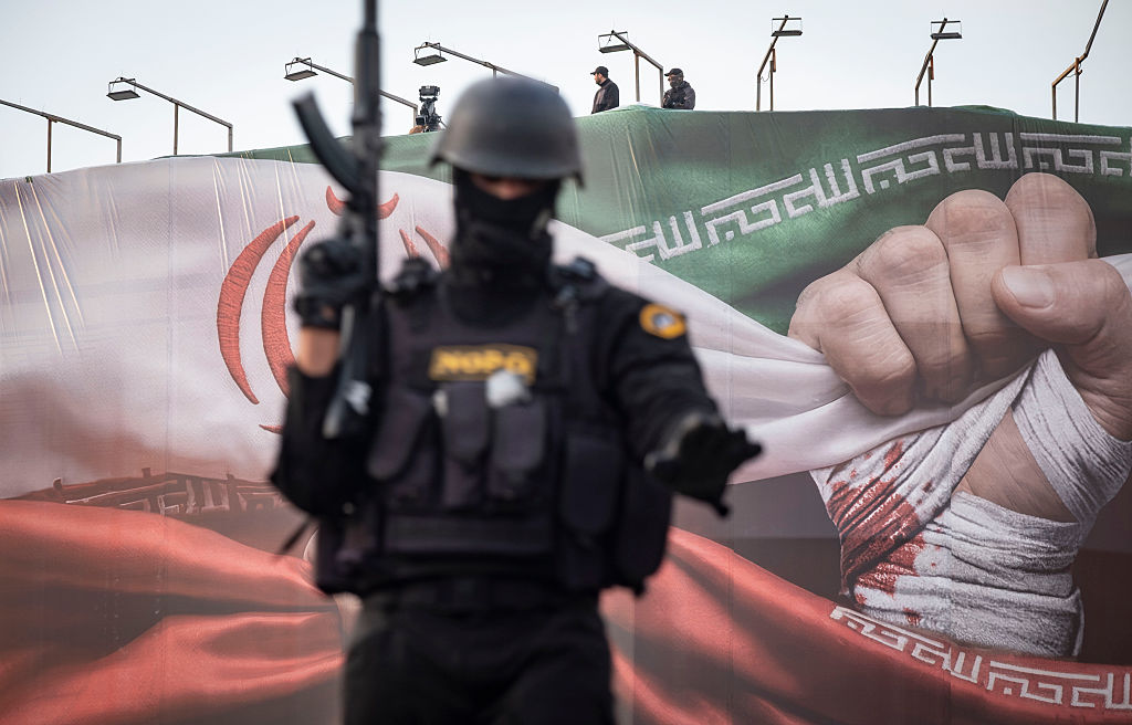 Iran-Police Special Forces In Pro-Government Rally
