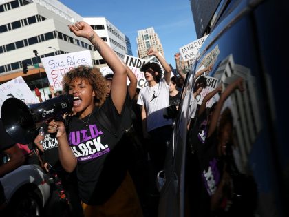 Protestors Rally At Sacramento DA's Office Over Shooting Death Of Stephon Clark