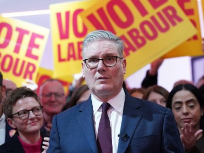 Prime Minister And Labour Leader Keir Starmer Campaigns Ahead Of Gorton And Denton By-Election