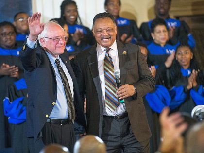 Democratic Presidential Candidate Bernie Sanders Attends Rainbow PUSH Coalition Weekly Forum