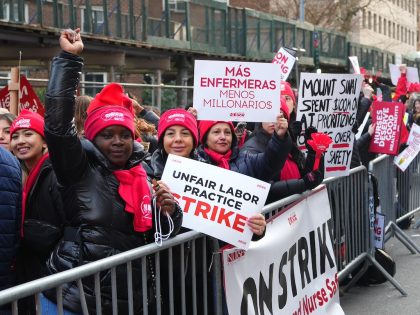 Nurses Strike Enters Second Day In New York