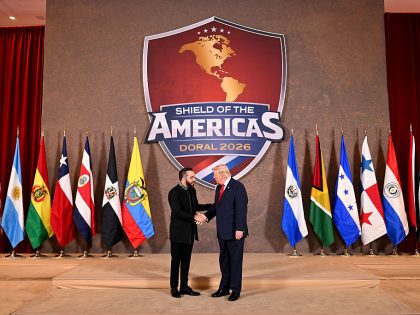 President Trump Participates In Shield Of The Americas Summit In Doral, Florida