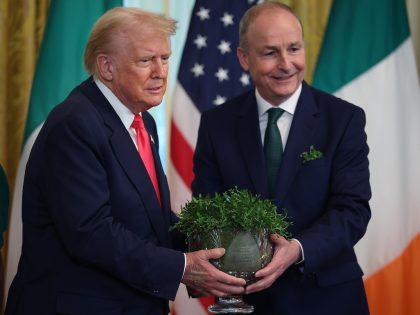 President Trump Hosts Irish Taoiseach Micheal Martin At The White House