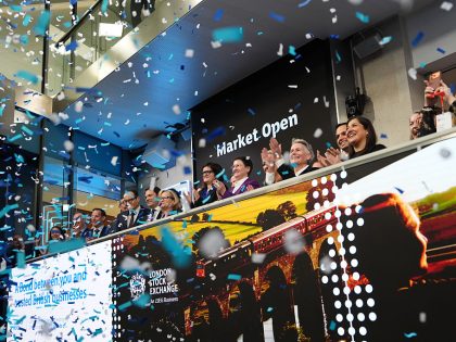 Market opening at London Stock Exchange