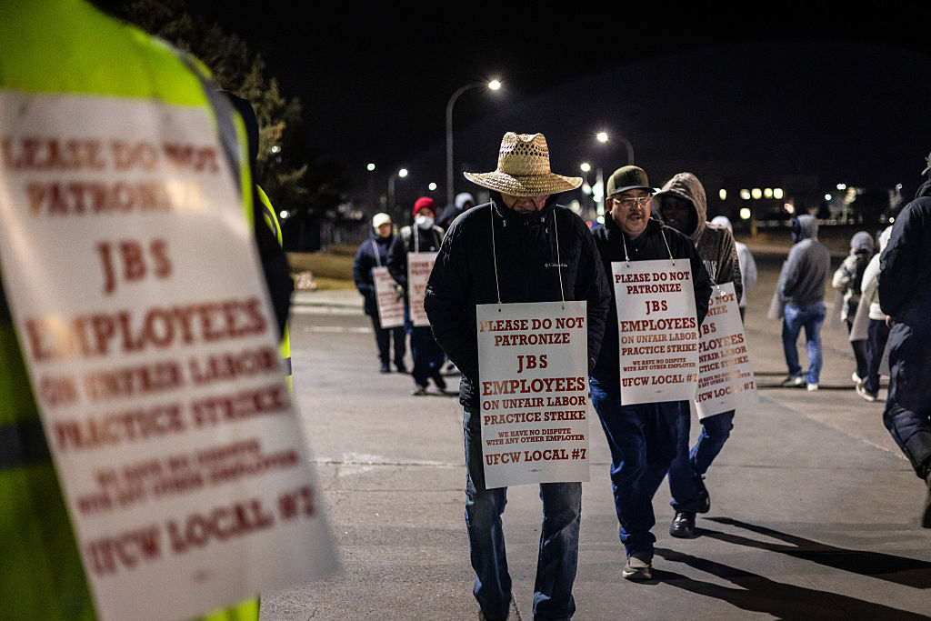 JBS Workers Strike At Colorado Beef Plant Over Labor Dispute
