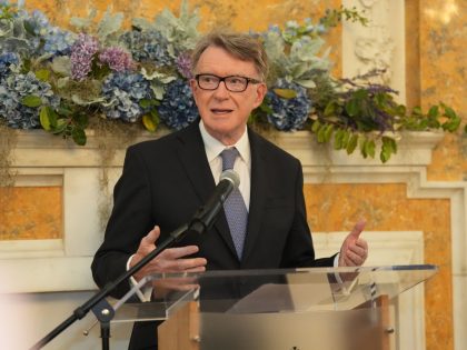 St Patrick's Day breakfast hosted by Lord Mandelson