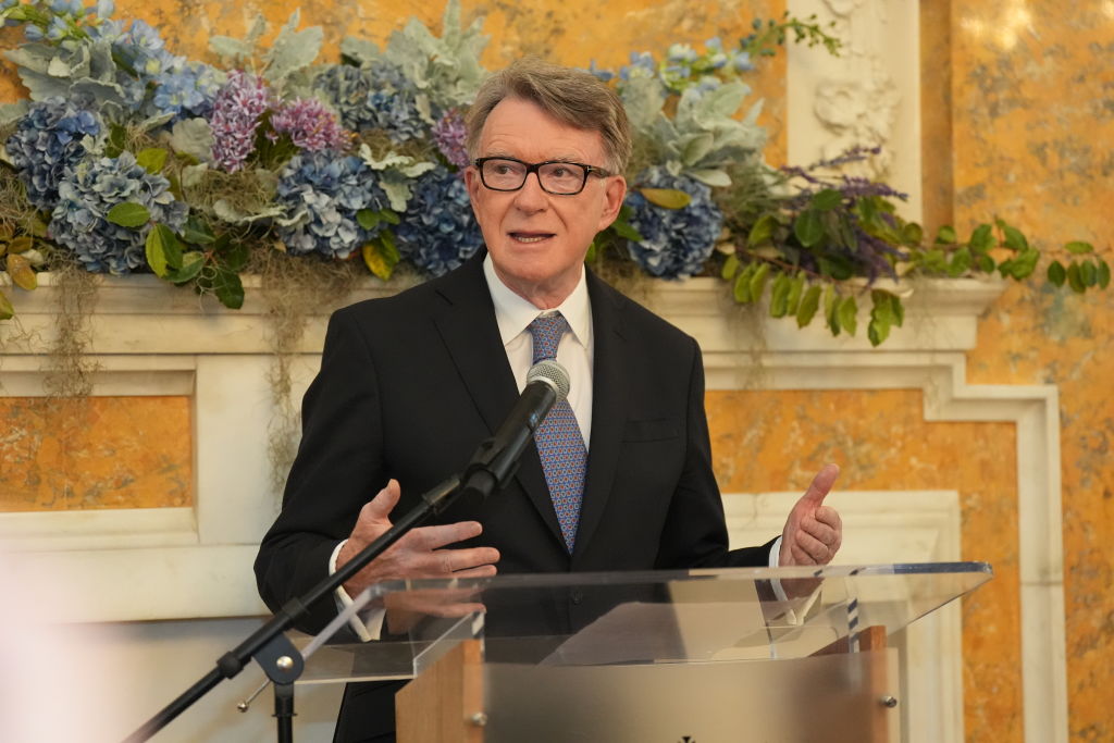 St Patrick's Day breakfast hosted by Lord Mandelson