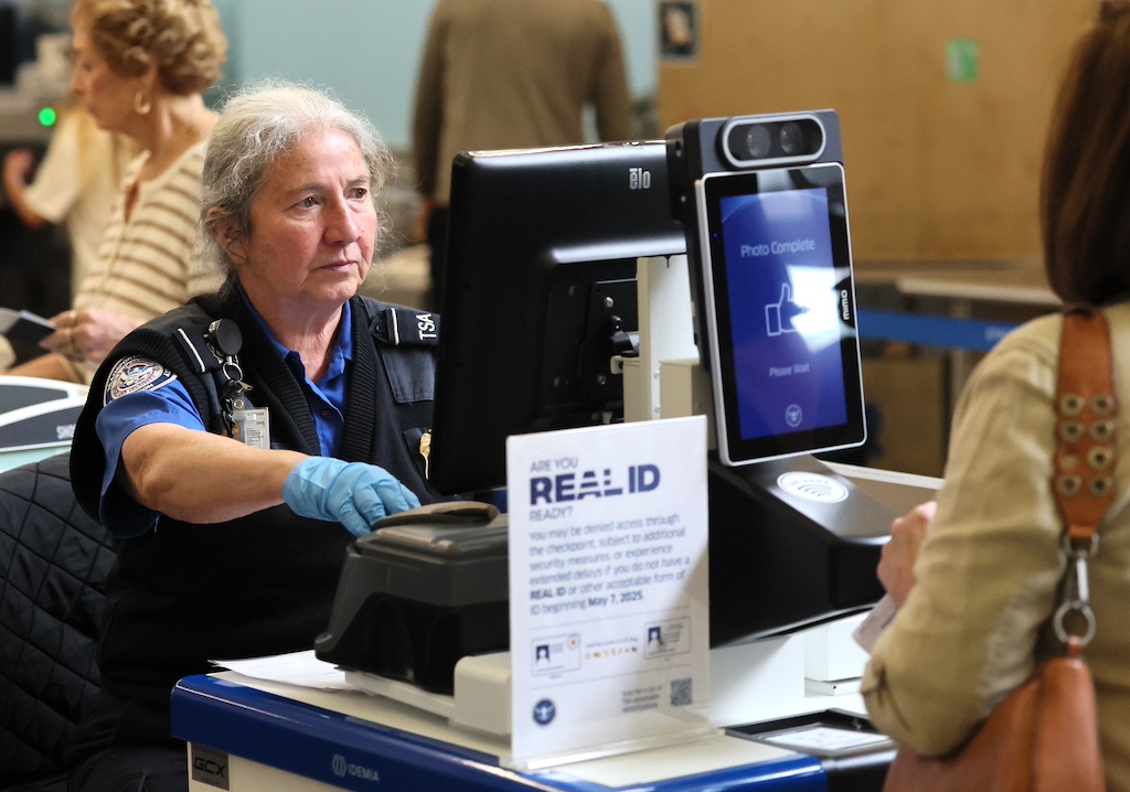 Travelers wait in TSA lines as the Rela ID deadline - hits. They will not turn travelers without the Real ID away, but Wednesday is the deadline