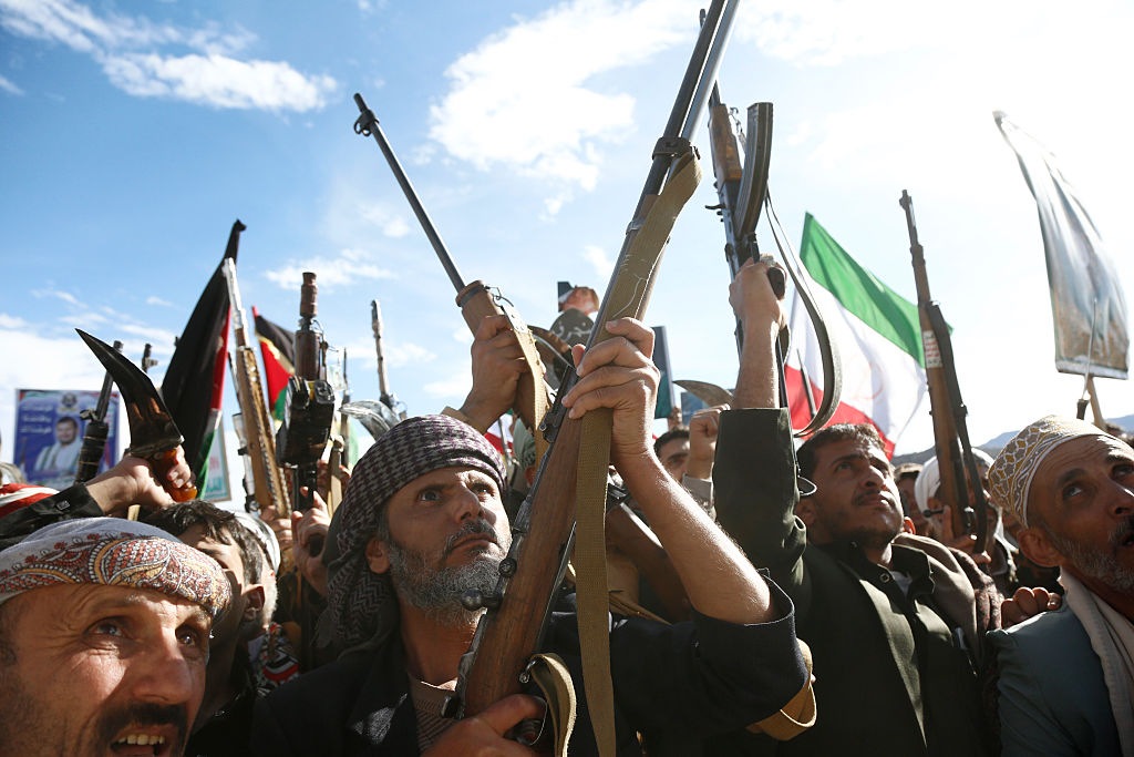 Protest Supporting Iran By Houthi Loyalists In Yemen 2026