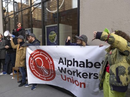 Alphabet Union Workers And Google Employees Rally Against Layoffs