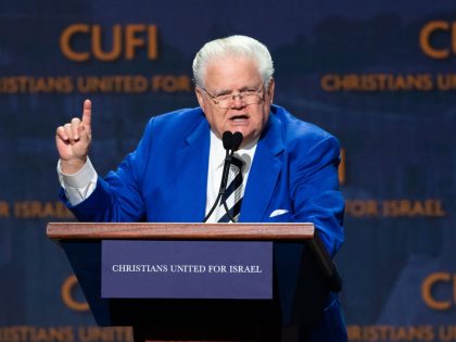 Pastor John Hagee, CUFI founder and Chairman, speaking at