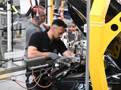 Mercedes-Benz CLA Sedan Production At Rastatt Plant
