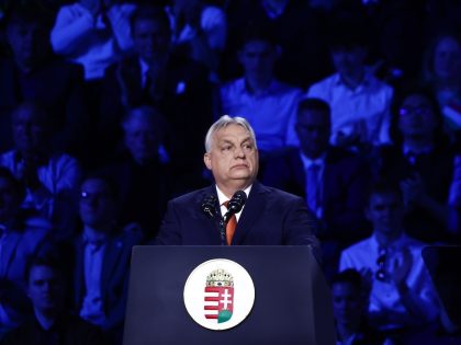 Hungarian Prime Minister Viktor Orban And American Vice President JD Vance Rally In Budapest