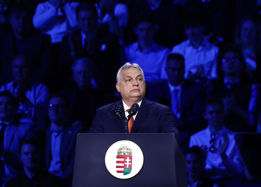Hungarian Prime Minister Viktor Orban And American Vice President JD Vance Rally In Budapest