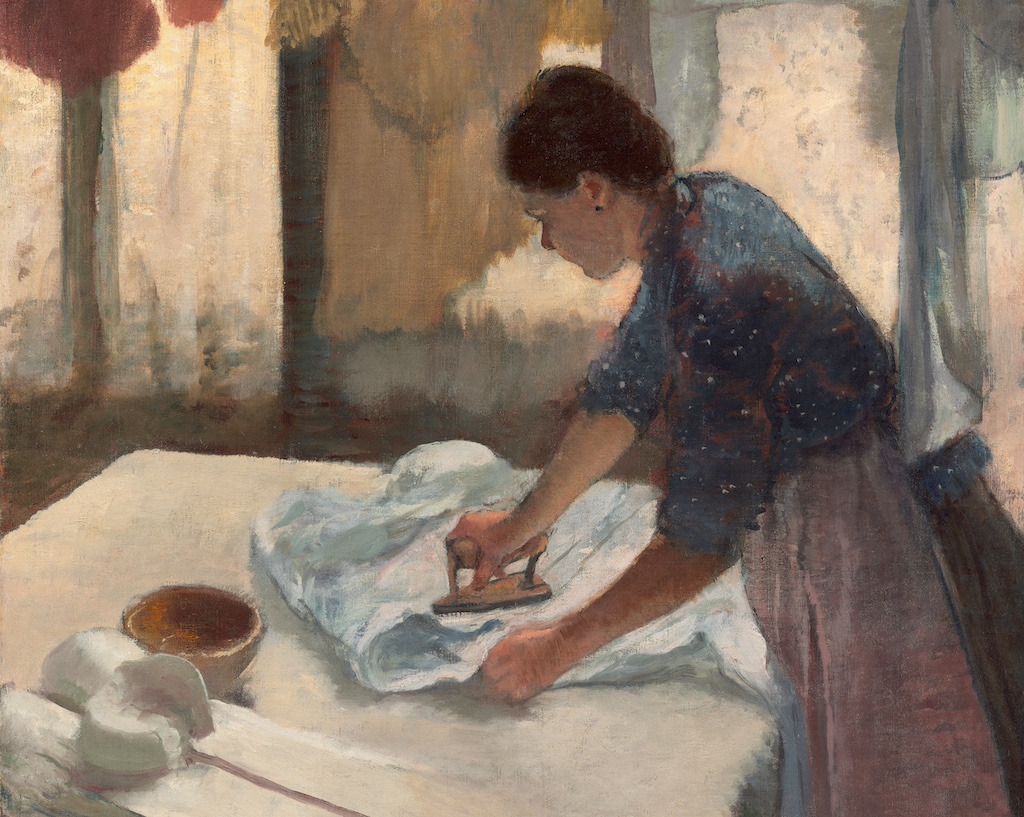 Woman Ironing by Edgar Degas