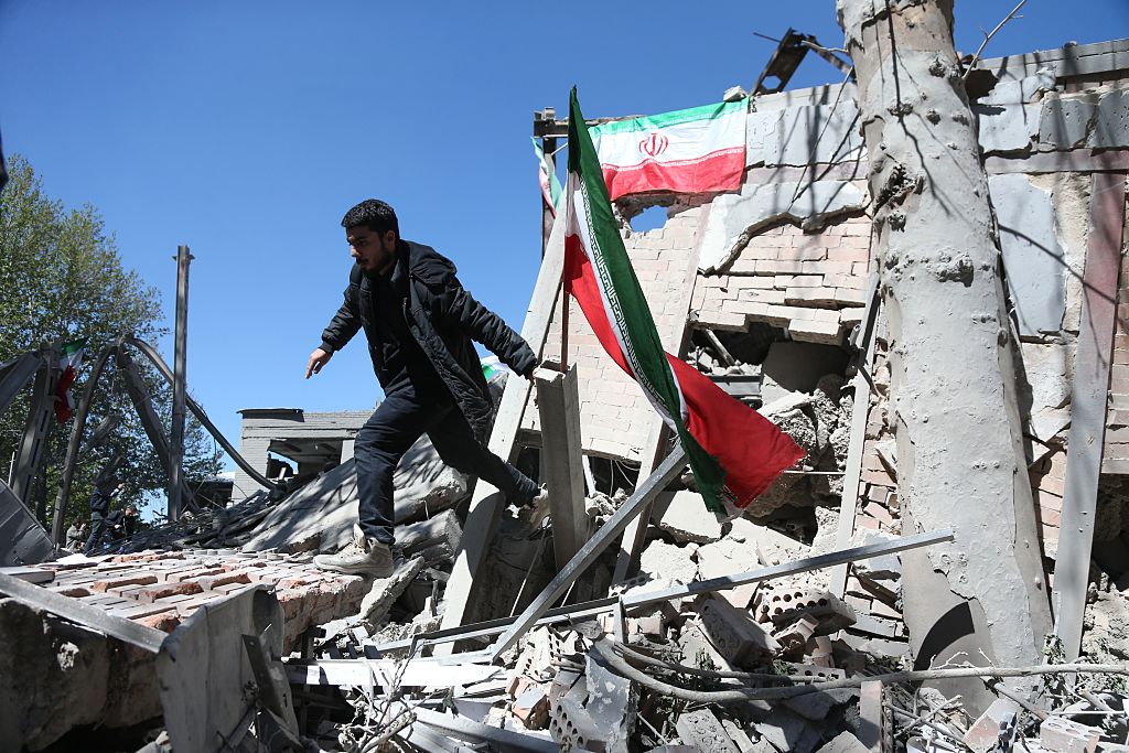 IRAN-TEHRAN-SHARIF UNIVERSITY OF TECHNOLOGY-AIRSTRIKES-AFTERMATH