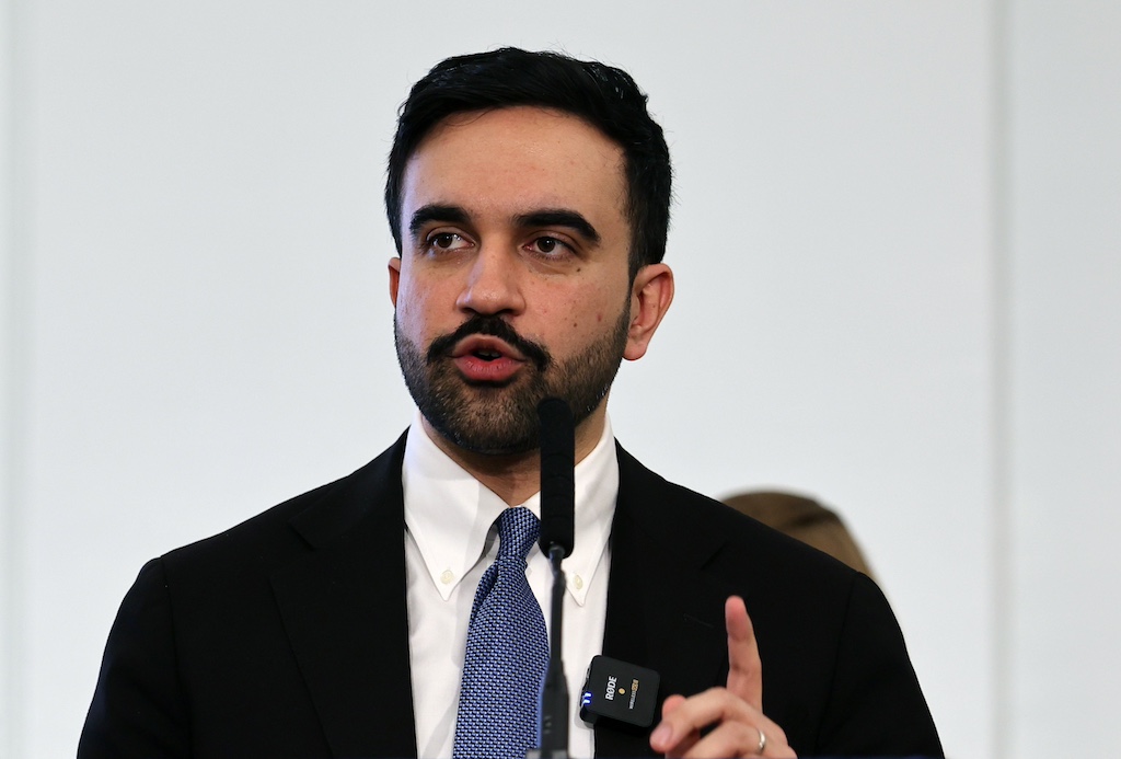 Despite ample evidence to the contrary, warnings of a mass exodus have persisted and even intensified in the first months of Mayor Zohran Mamdani's term. (Spencer Platt / Getty Images)