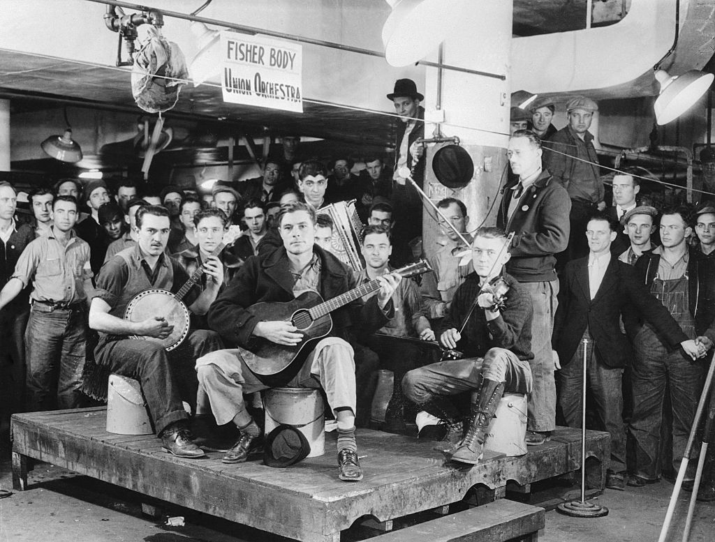 Strikers Playing Music and Relaxing