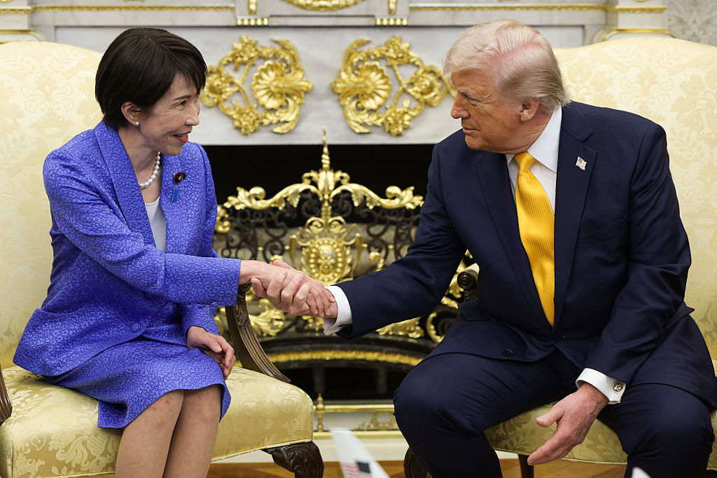 President Trump Meets With Japanese Prime Minister Sanae Takaichi At The White House
