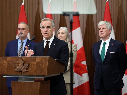 Prime Minister Mark Carney Holds News Conference On Canadian Strategic Industries