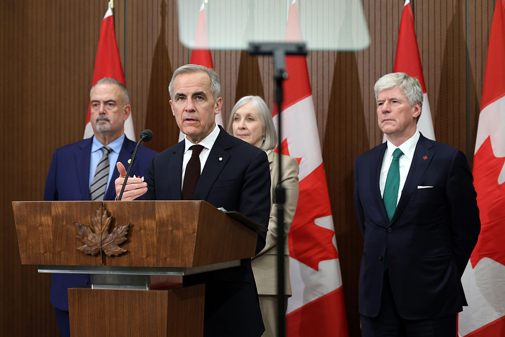 Prime Minister Mark Carney Holds News Conference On Canadian Strategic Industries