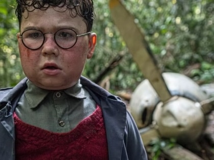 David McKenna as Piggy in the new Netflix “Lord of the Flies” adaptation.