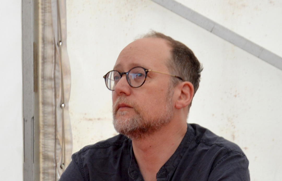 A photograph of writer David Renton.