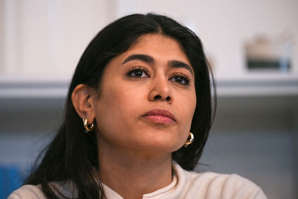 An image of Rima Hassan's face.