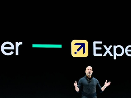 Dara Khosrowshahi, chief executive officer of Uber Technologies Inc., speaks during Uber’s GO-GET event in New York City on Wednesday, April, 29, 2026.