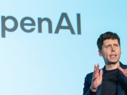OpenAI CEO Sam Altman speaks during a talk session with SoftBank Group CEO Masayoshi Son at an event titled "Transforming Business through AI" in Tokyo, Japan, on February 3, 2025.