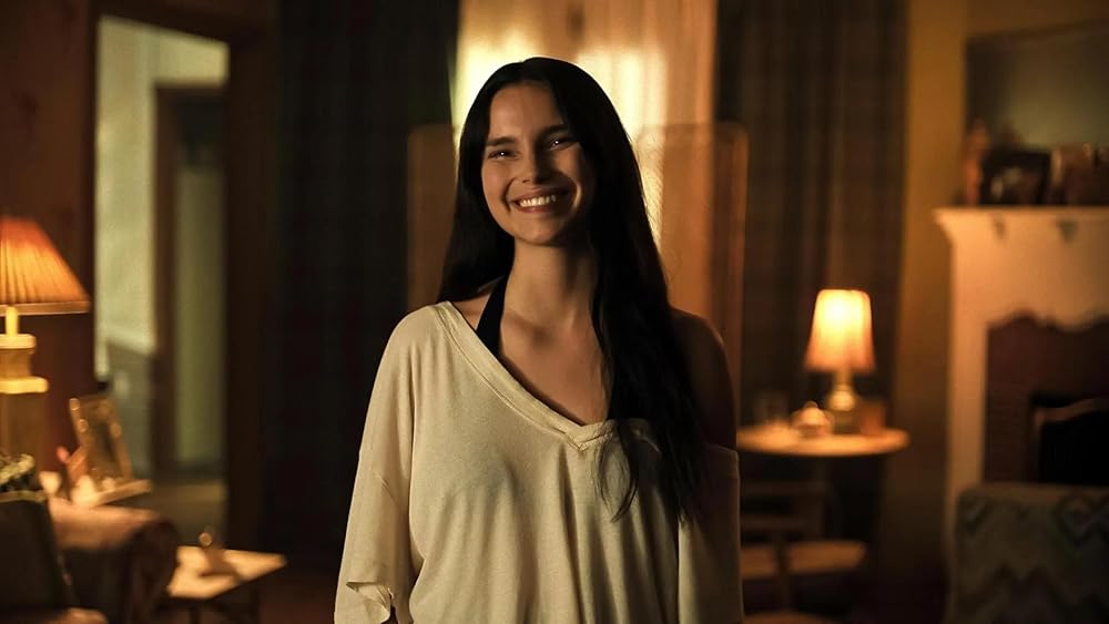 Inde Navarrette in a still from Obsession.