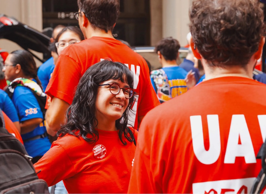 Claire Valdez, a democratic socialist and union organizer running for New York’s Seventh Congressional District.
