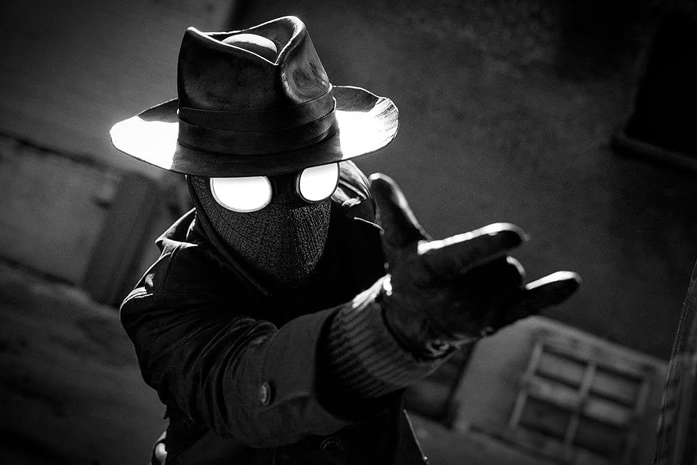 Nicolas Cage in a still from Spider-Noir