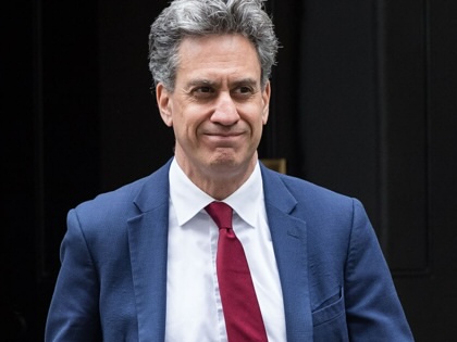 Labour's Ed Miliband is photographed outside of 10 Downing Street on May 19, 2026.