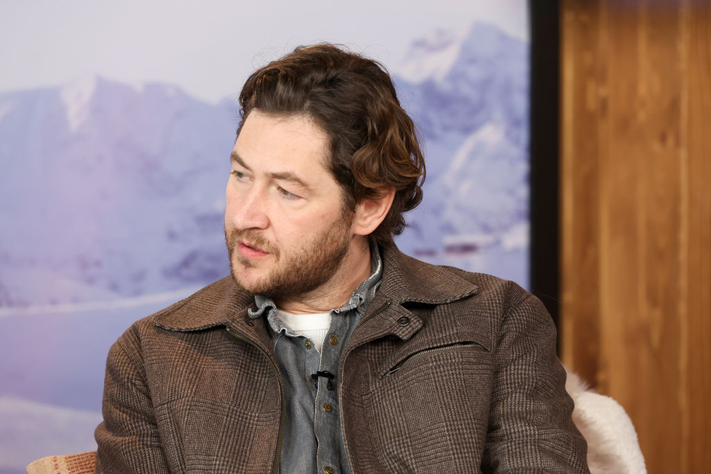 Writer Luke Goebel is interviewed at the Variety Sundance Studio in 2021.
