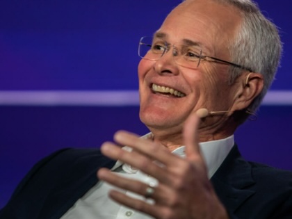 ExxonMobil CEO Darren Woods speaks at a 2024 conference in Beverly Hills, California. 