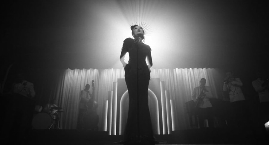 Li Jun Li, in a still from Spider-Noir
