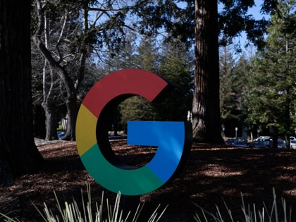 A sign posted at Google headquarters on February in Mountain View, California.