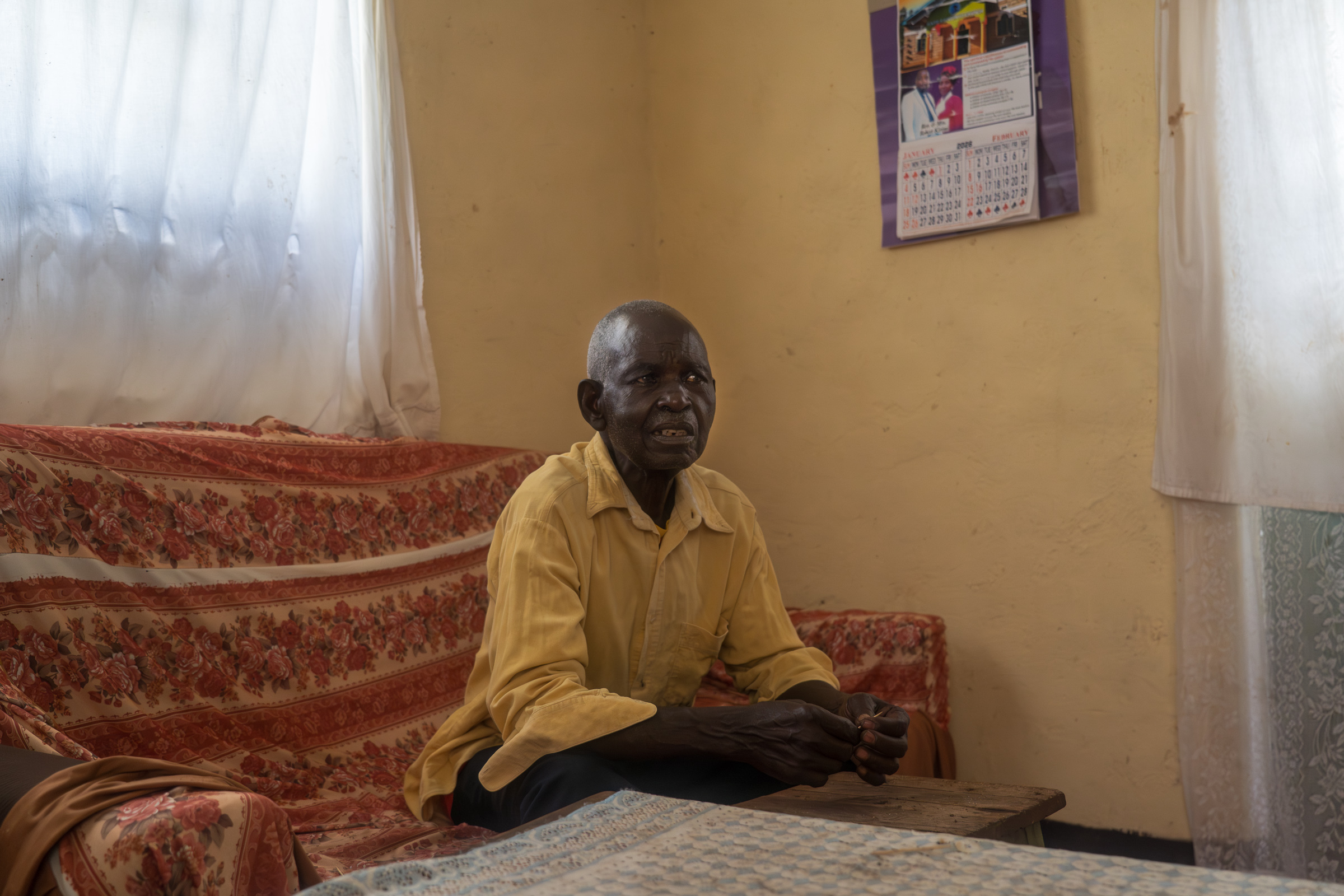 Kenyan farmer Francis Marete Mboroki