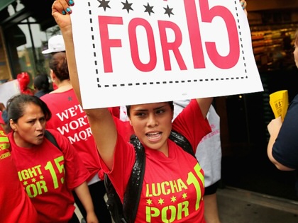 Whole Foods Market employees and union activists protest outside a Whole Foods Market store on July 31, 2013 in Chicago, Illinois.