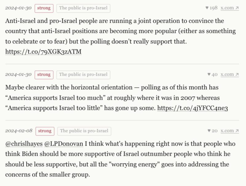 Matt Yglesias's Israel-Palestine Tweets, III.