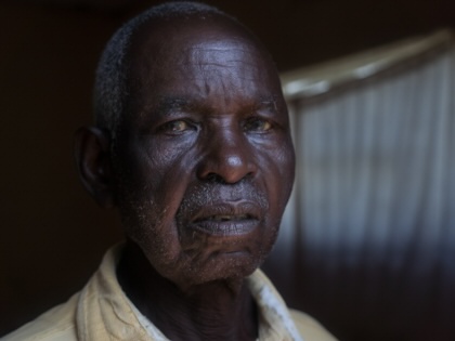 Kenyan farmer Francis Marete Mboroki