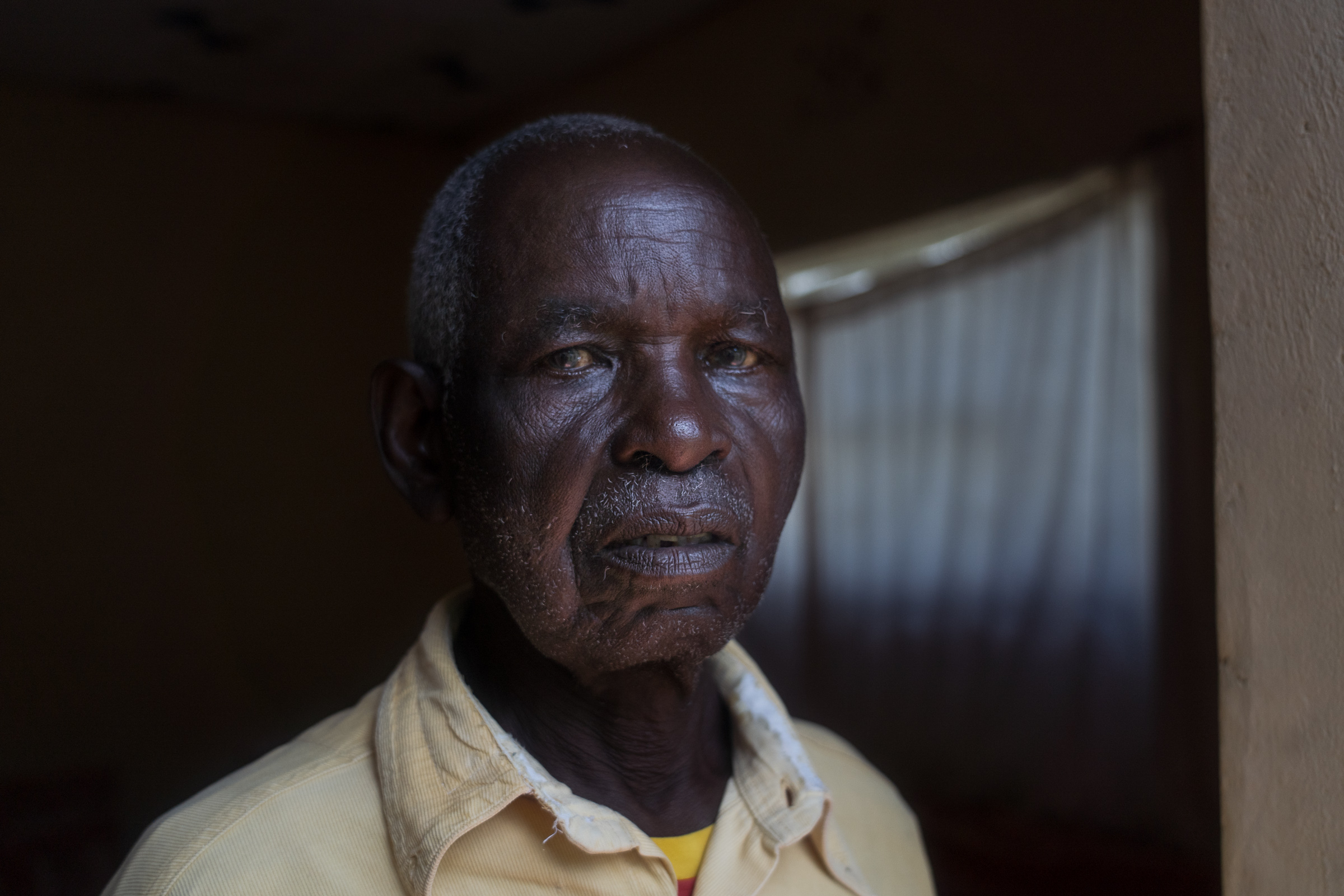 Kenyan farmer Francis Marete Mboroki