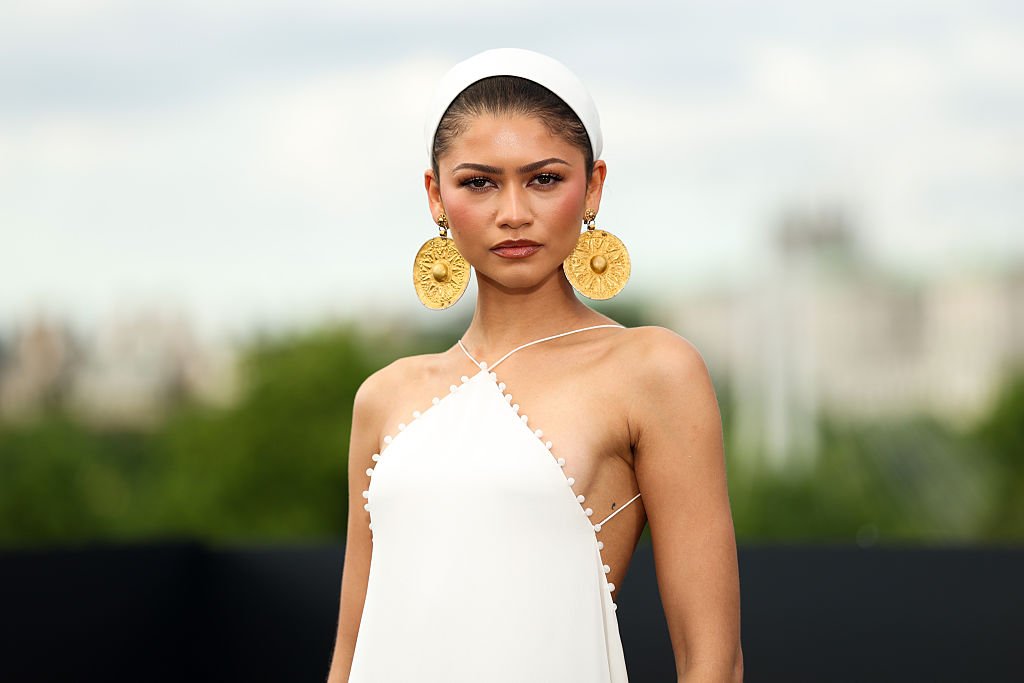 Zendaya attends a photocell for The Odyssey in London, on July 5, 2026. 