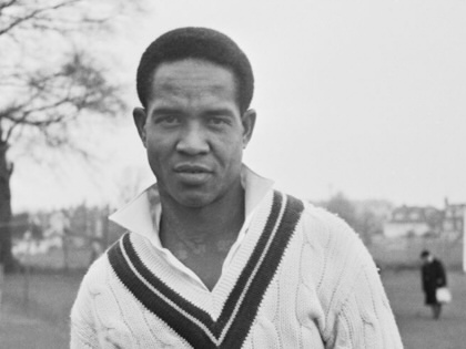 Garfield Sobers, photographed in England in April 1963.