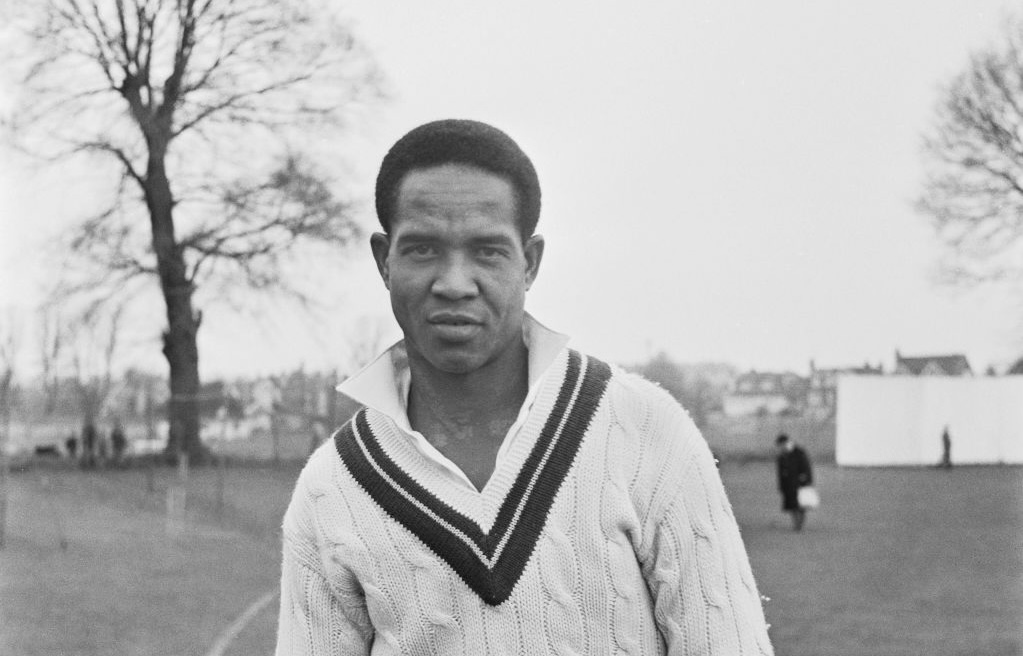 Garfield Sobers, photographed in England in April 1963.