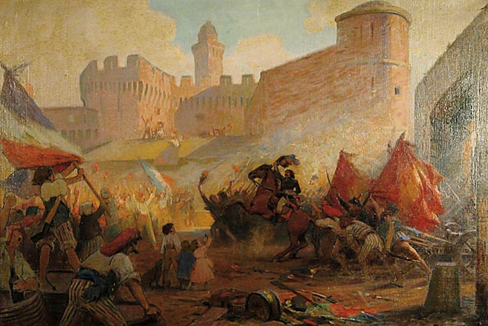 H. P. Perrault, Prise de la Bastille, 1928. 